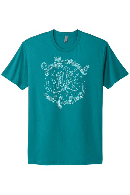 Scuff Around And Find Out - White Print