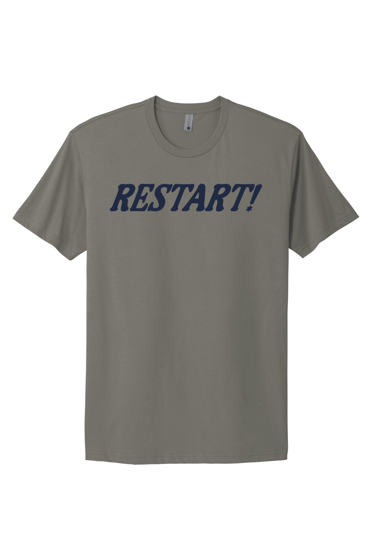 Restart! - Navy Print
