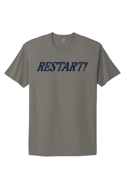 Restart! - Navy Print