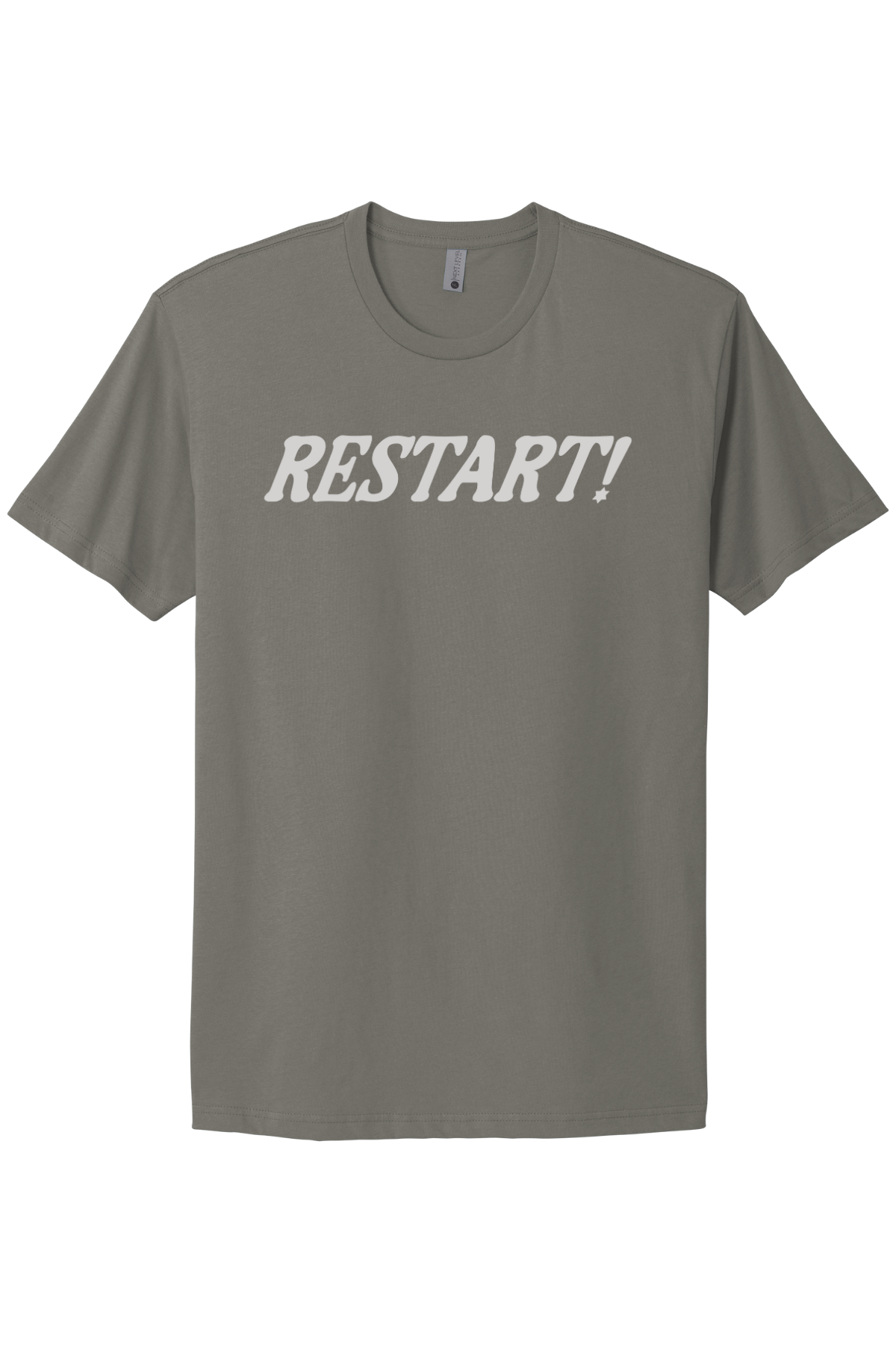 Restart! - Gray Print