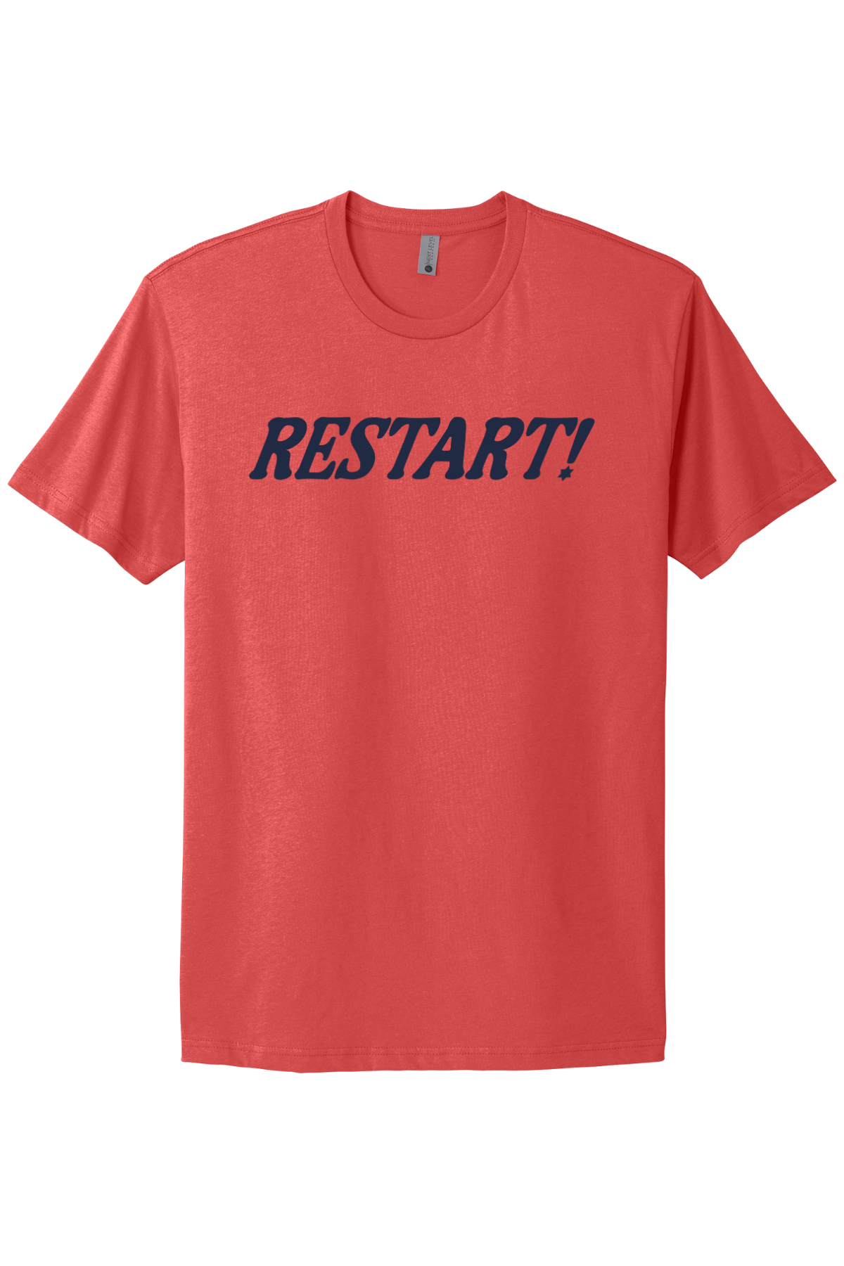 Restart! - Navy Print