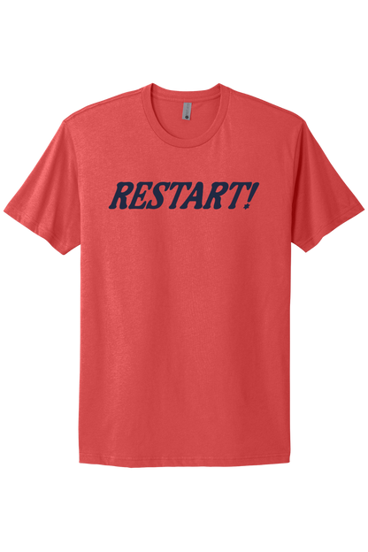 Restart! - Navy Print