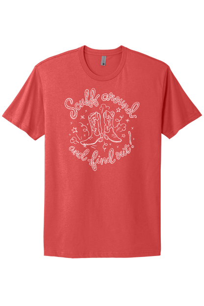 Scuff Around And Find Out - White Print