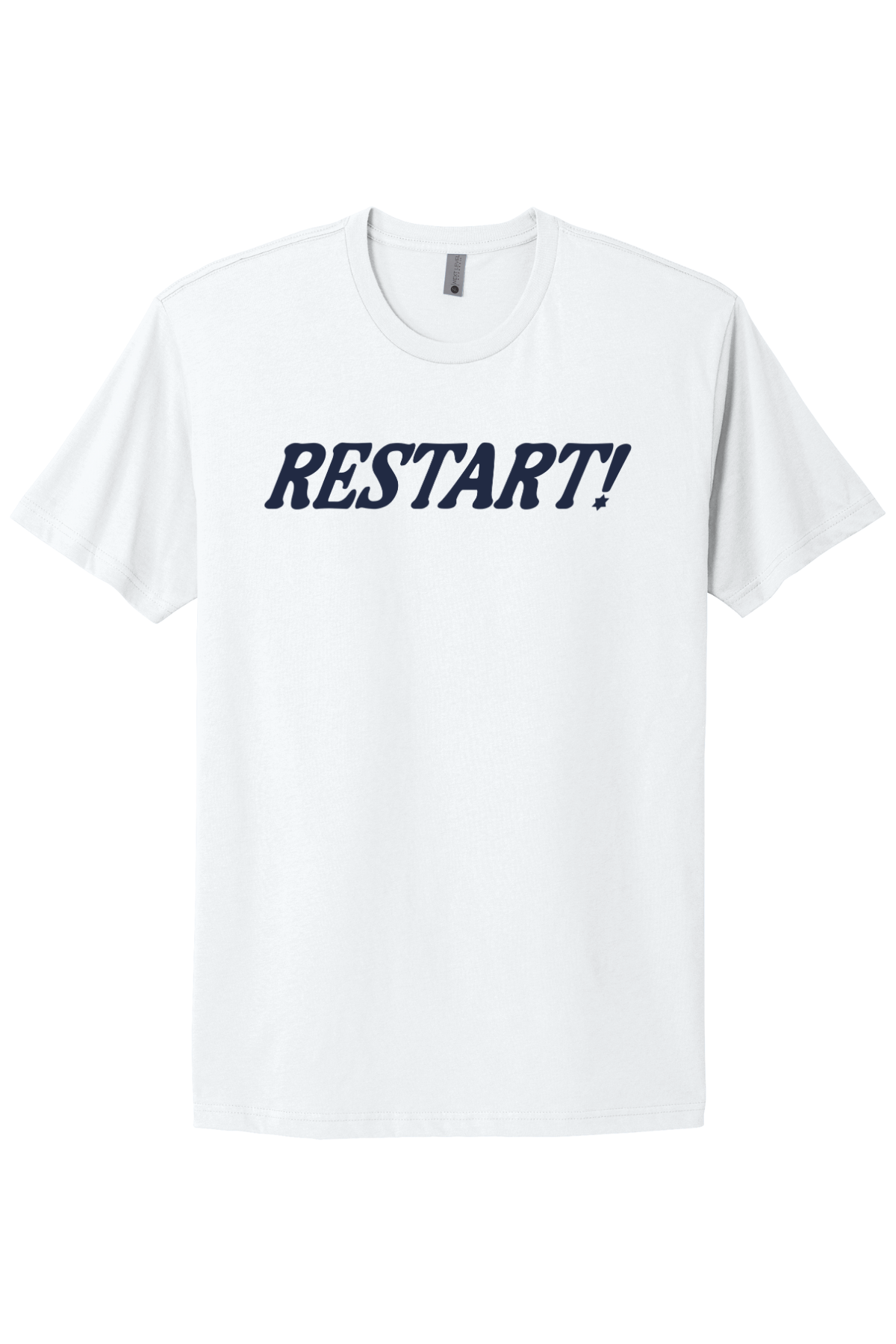 Restart! - Navy Print